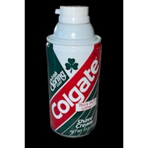 Vintage NOS Colgate Irish Spring Scent Shaving Cream 11oz.